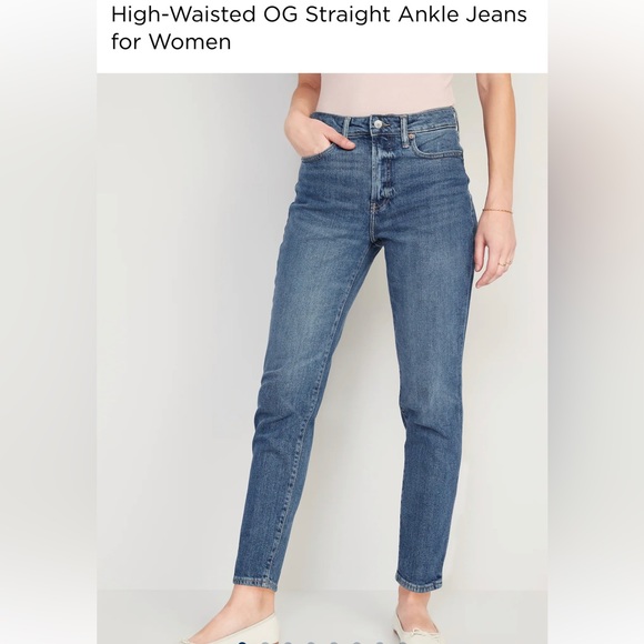 Old navy OG straight jeans - Picture 2 of 4